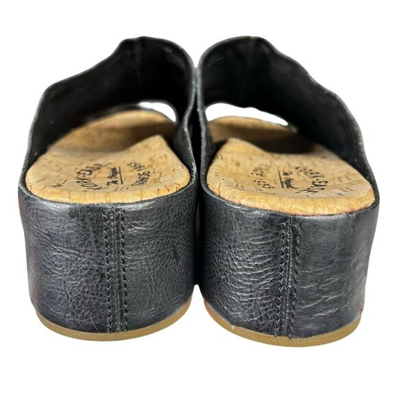 Kork Ease Women’s Yazmin Black Slip On Wedge Sandals Size US 9 - Picture 8 of 11